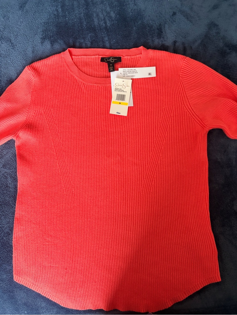 Jessica Simpson Nala Chiffon Trim Sweater | NWT | Size M
